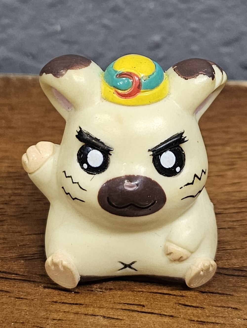 Vintage Hamtaro Pencil Topper Figure Japan Anime Mini